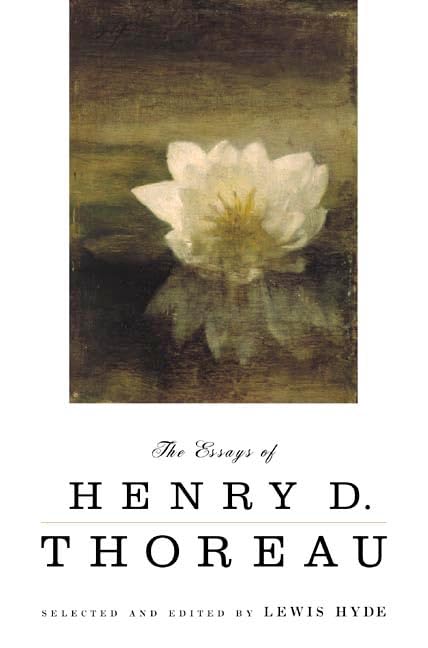 The essays of Henry D. Thoreau Cover