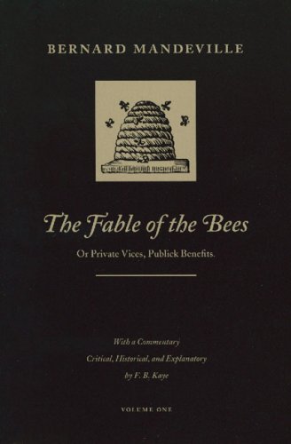 The fable of the bees, or, Private vices, publick benefits Cover