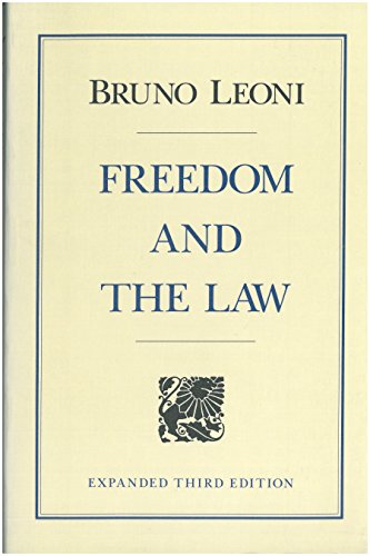 Freedom and the law Cover
