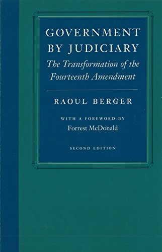 Government by judiciary Cover