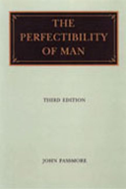 The perfectibility of man Cover