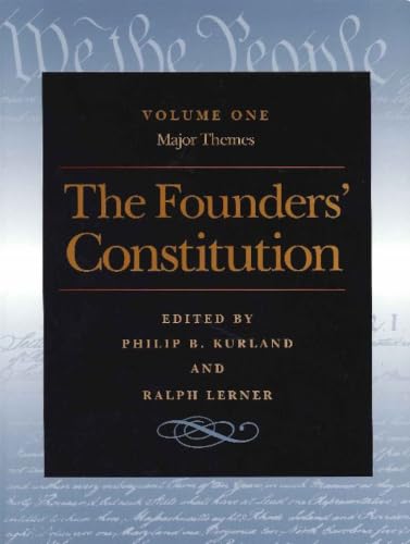 The founders' Constitution Cover