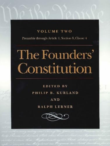 The founders' Constitution Cover