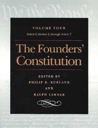 The Founders' Constitution Cover