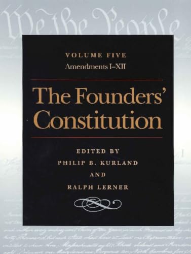 The Founders' Constitution Cover