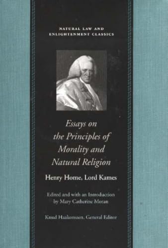 Essays On The Principles Of Morality And Natural  Religion Cover