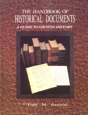 The Handbook of Historical Documents, A Guide to Owning History Cover