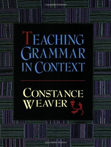 Teaching grammar in context Cover