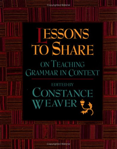Lessons to share on Teaching grammar in context Cover