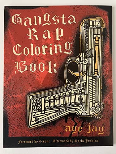 Gangsta Rap Coloring Book Cover