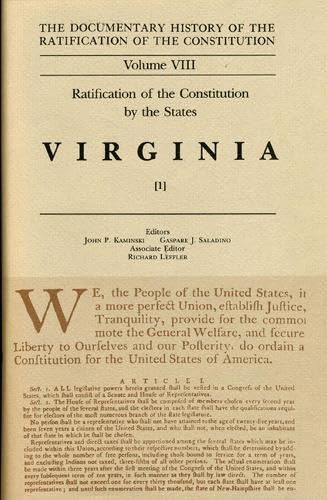 Ratification Constitution V8: Ratification by the States Cover