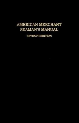 American merchant seaman's manual Cover