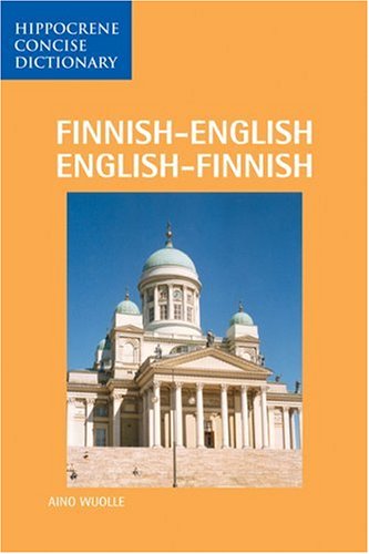 Finnish-English/English-Finnish Dictionary (Hippocrene Concise) Cover