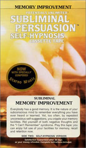 Memory Improvement (Self-Hypnosis) Cover