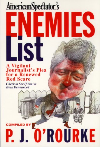 American Spectator's Enemies List Cover