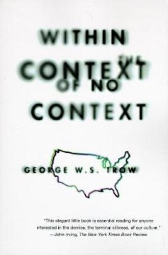 Within the context of no context Cover
