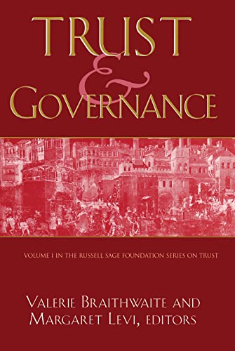 Trust and Governance (Russel Sage Foundation Series on Trust, Volume 1) Cover