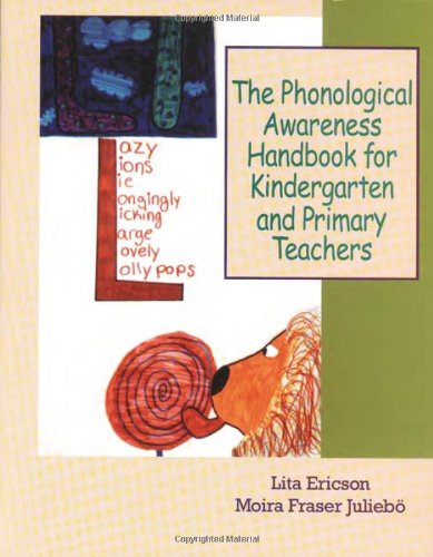 The phonological awareness handbook for kindergarten and primary teachers Cover