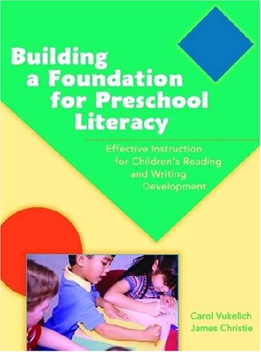 Building A Foundation For Preschool Literacy Cover