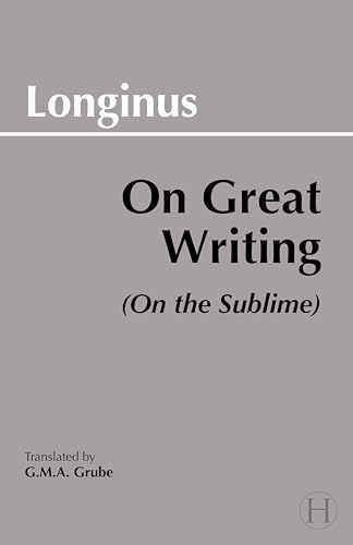 On great writing (On the sublime) Cover