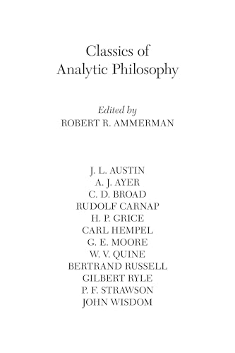 Classics of analytic philosophy Cover