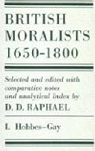 British moralists, 1650-1800 Cover