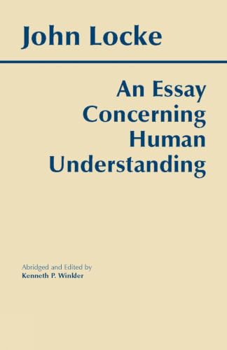 An Essay Concerning Human Understanding Cover