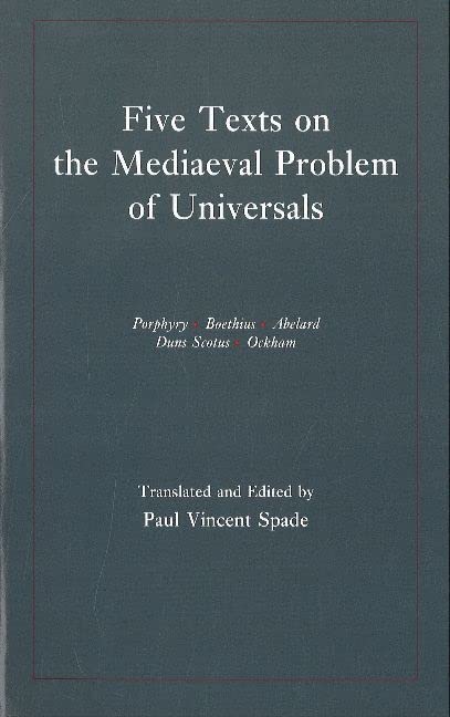 Five texts on the mediaeval problem of universals Cover