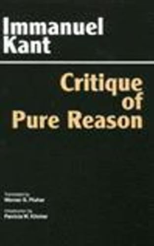 Critique of pure reason Cover