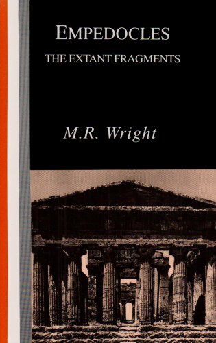 Empedocles, the extant fragments Cover