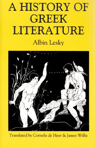 A history of Greek literature Cover