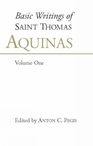 Basic writings of Saint Thomas Aquinas Cover