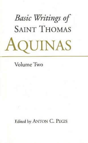 Basic writings of Saint Thomas Aquinas Cover
