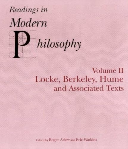 Readings in modern philosophy Cover