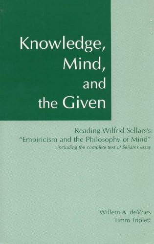 Knowledge, Mind, and the Given  Cover