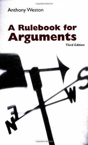 A rulebook for arguments Cover