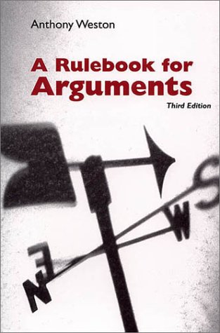 A rulebook for arguments Cover