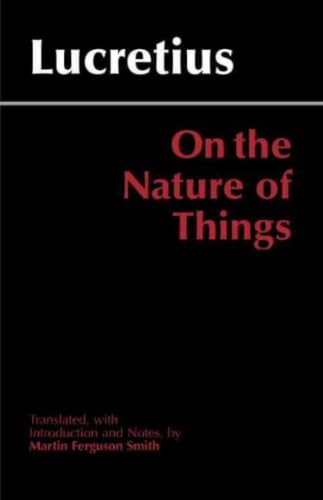 On the nature of things Cover