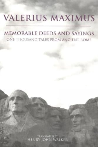 Memorable deeds and sayings Cover