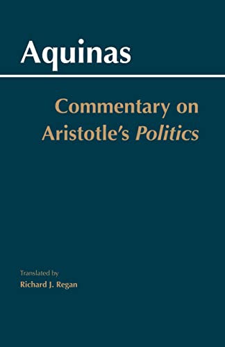 Commentary on Aristotle's Politics Cover