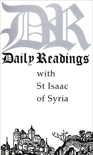 Daily readings with St Isaac of Syria Cover