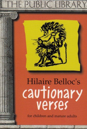 Hilaire Belloc's Cautionary Verses Cover