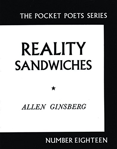 Reality Sandwiches, 1953-1960 (Pocket Poets Series, No. 18) Cover