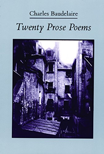 Twenty prose poems Cover