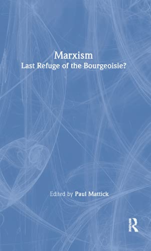 Marxism, last refuge of the bourgeoisie? Cover