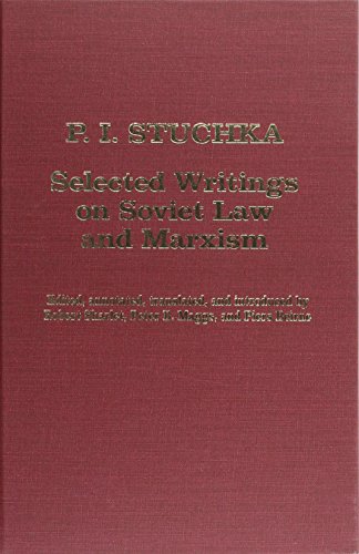 Selected writings on Soviet law and Marxism Cover