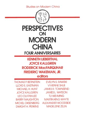 Perspectives on modern China Cover