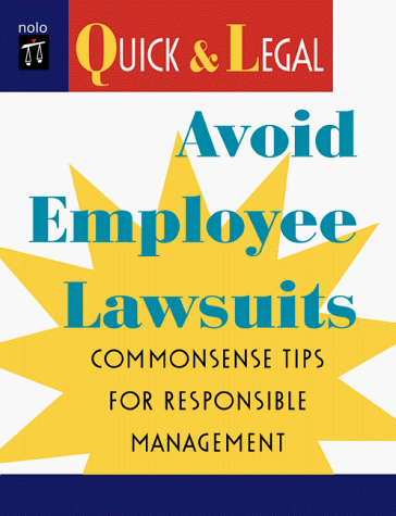 Avoid Employee Lawsuits Cover