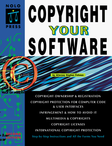 Copyright your software Cover