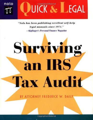 Surviving an IRS tax audit Cover